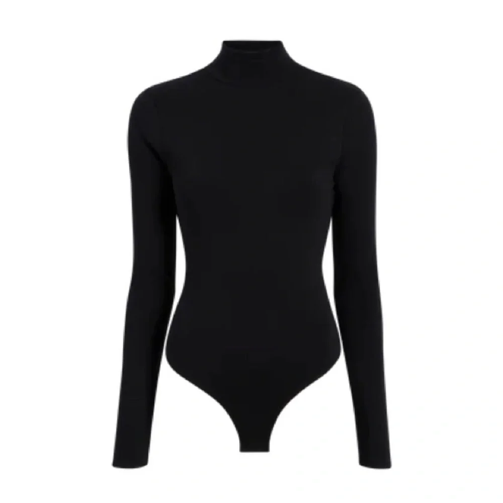 Black Long Sleeve Bodysuit - Picture 1 of 4